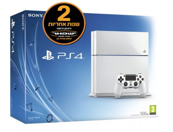 פלייסטיישן 4 לבן