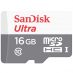 כרטיס זיכרון Ultra micro SDHC USH1 Class 10 16GB