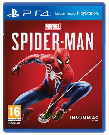 MARVEL SPIDER MAN PS4 COVER
