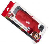 NINTNEDO SWITCH CARRYING CASE AND SCREEN PROTECTOR red odyssey edition 2