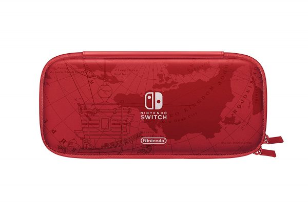 NINTNEDO SWITCH CARRYING CASE AND SCREEN PROTECTOR red odyssey edition