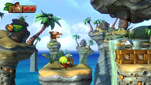 Donkey Kong Country Tropical Freeze Nintendo Switch screen
