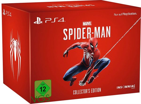 marvels spider man collectors edition ps4 packshot