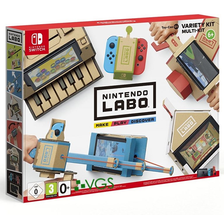 Nintendo Labo ToyCon 01 Variety Kit vgs.co.il