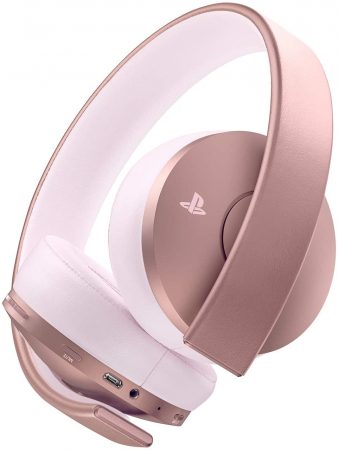 SONY GOLD HEADSET ROSE GOLD 1