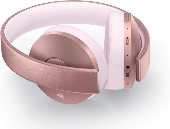 SONY GOLD HEADSET ROSE GOLD 2