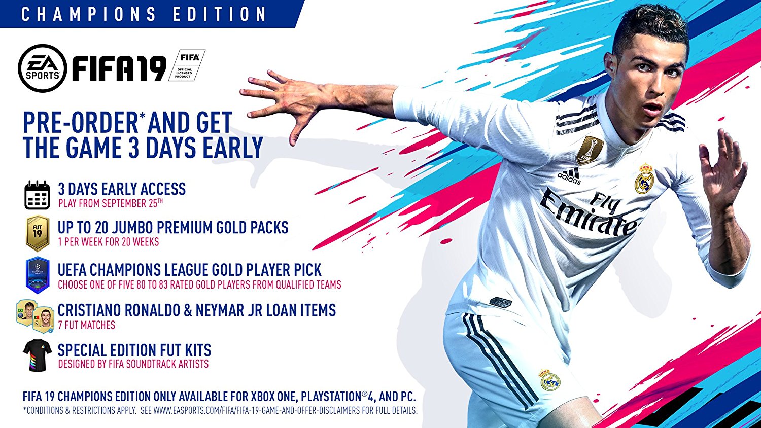 fifa 19 champions edition content ps4