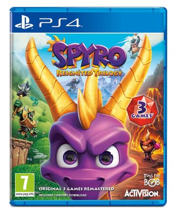 Spyro Trilogy Reignited PS4 cover