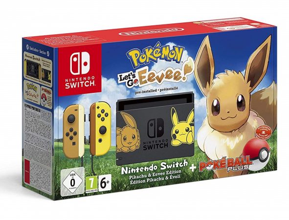 Nintendo Switch Lets Go Eevee Limited Edition Bundle
