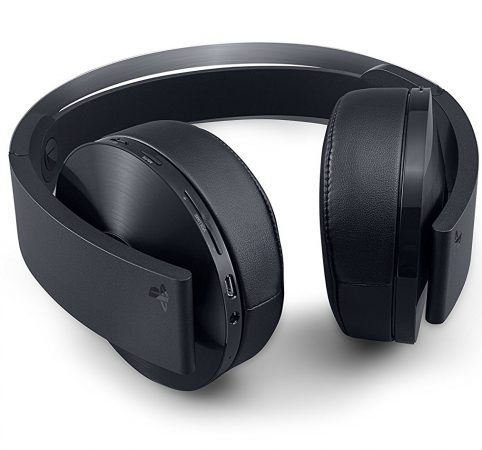 Sony PlayStation 4 Platinum Wireless Headset buttom