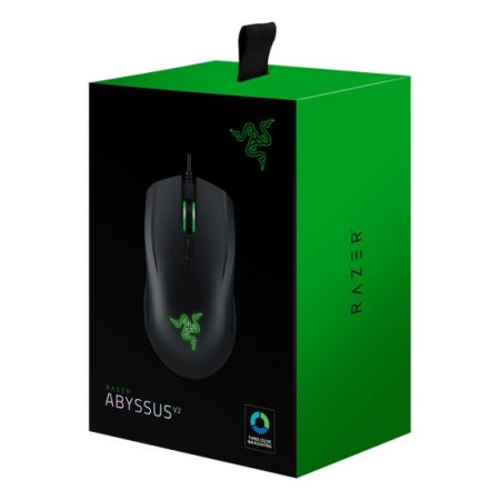 Razer Abyssus V2 Essential Ergonomic Ambidextrous Gaming Mouse