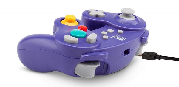 PowerA NSW GameCube Wired Controller Purple 1