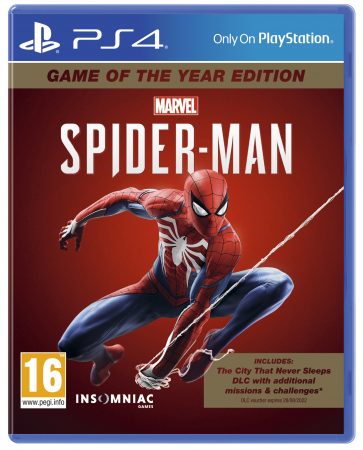 spiderman game of the year packshot