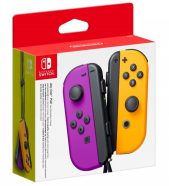 Joy-Con Pair Neon Purple Neon Orange Nintendo Switch