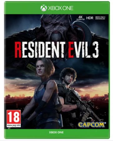 resident evil 3 xbox one cover