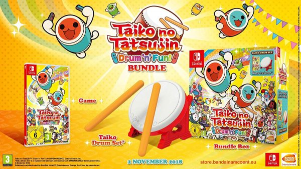 Taiko no Tatsujin Drum and Fun Nintendo Switch1