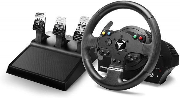ThrustMaster TMX PRO Steering Wheel + Pedalboard 1
